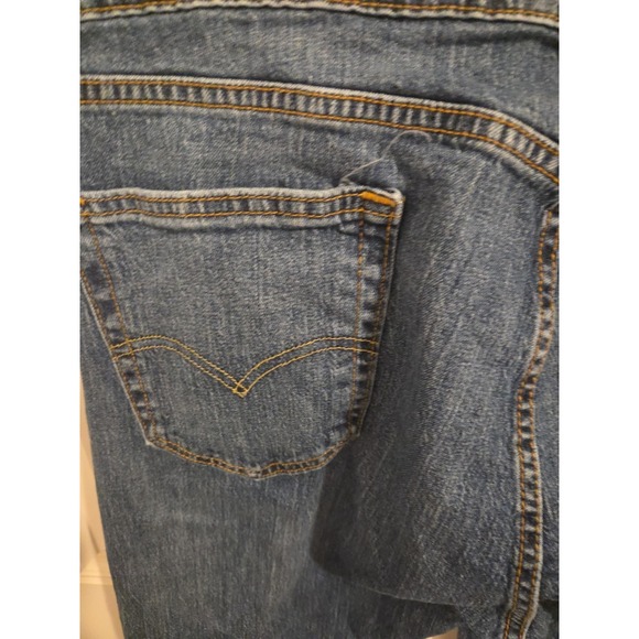 Levi's Men's 505 Regular Fit Stretch Jeans Size 36x30 - Picture 6 of 8